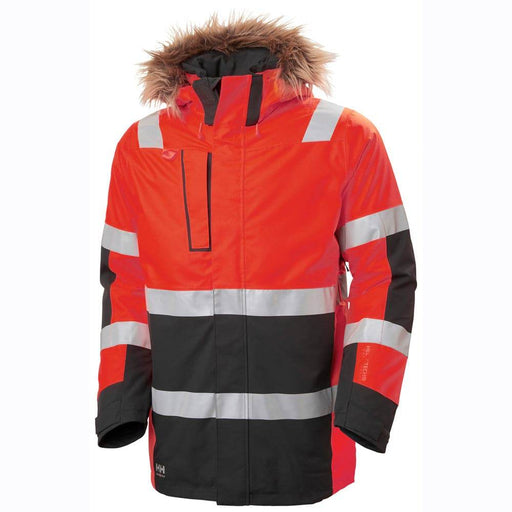 Helly Hansen 71393 Alna 2.0 Hi-Vis Winter Insulated Parka - HI-VIS JACKETS & COATS