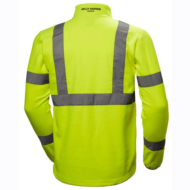 Helly Hansen 72171 Addvis Hi-Vis Fleece Full Zip Jacket - HI-VIS JACKETS & COATS