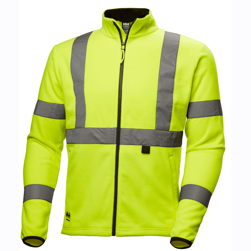 Helly Hansen 72171 Addvis Hi-Vis Fleece Full Zip Jacket - HI-VIS JACKETS & COATS