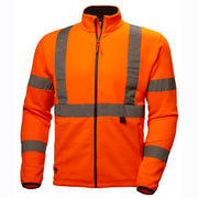 Helly Hansen 72171 Addvis Hi-Vis Fleece Full Zip Jacket - HI-VIS JACKETS & COATS