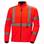 Helly Hansen 72171 Addvis Hi-Vis Fleece Full Zip Jacket - HI-VIS JACKETS & COATS