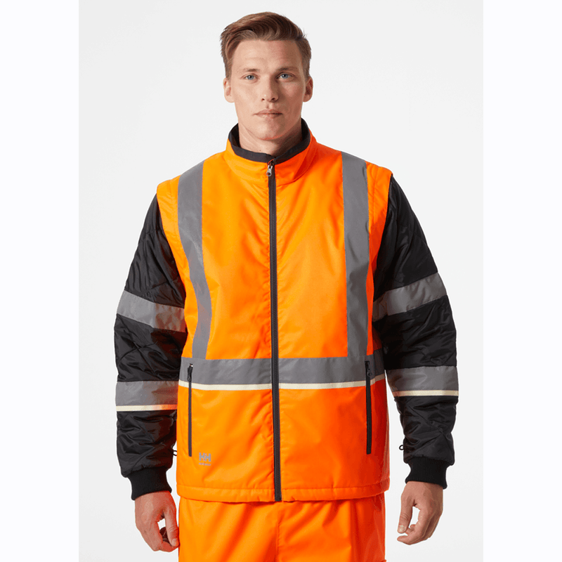 Helly Hansen 73185 UC-ME Insulator Hi-Vis Jacket Gilet 3 in 1 - HI-VIS JACKETS & COATS