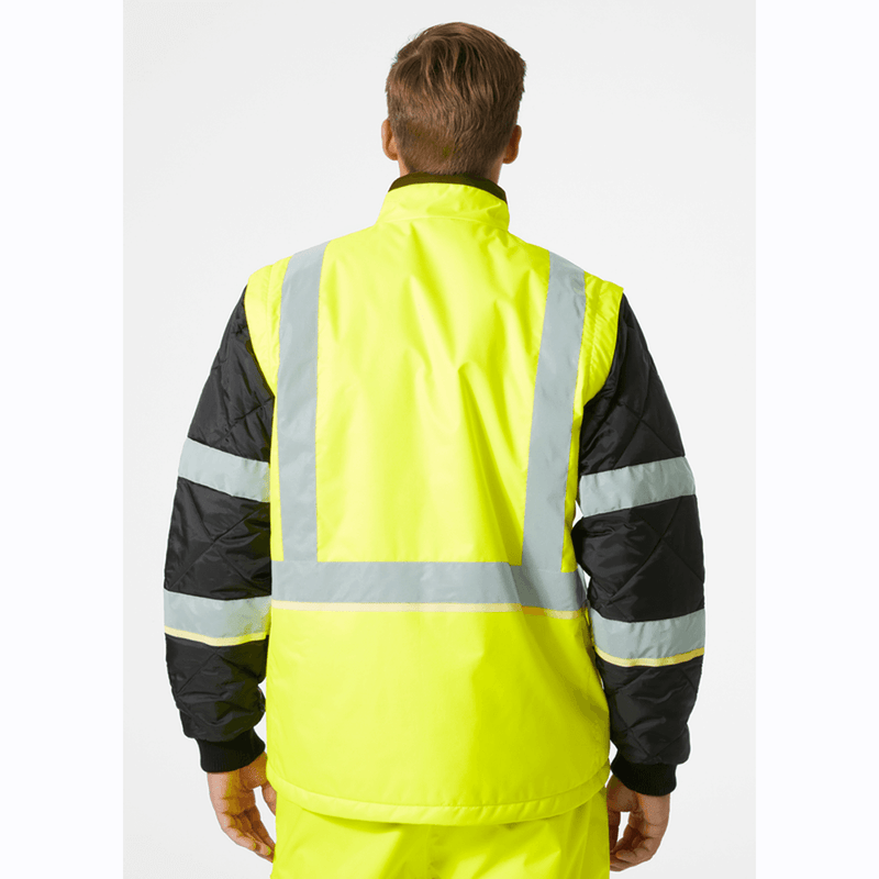 Helly Hansen 73185 UC-ME Insulator Hi-Vis Jacket Gilet 3 in 1 - HI-VIS JACKETS & COATS
