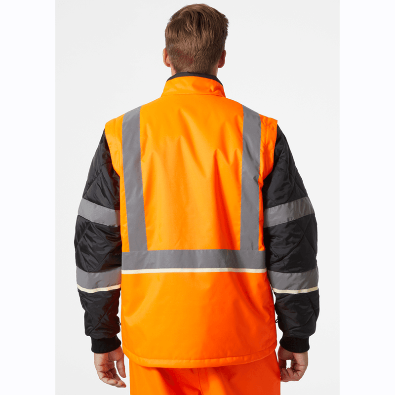 Helly Hansen 73185 UC-ME Insulator Hi-Vis Jacket Gilet 3 in 1 - HI-VIS JACKETS & COATS