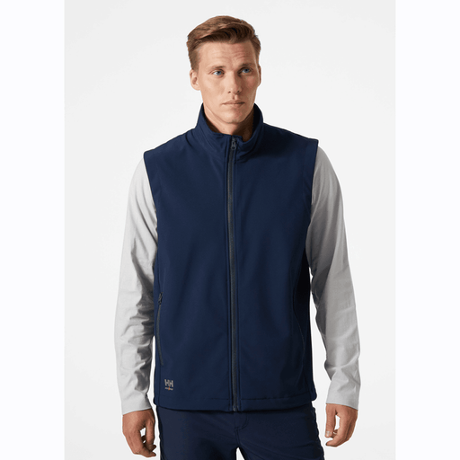 Helly Hansen 74086 Manchester 2.0 Zip in Softshell Vest Gilet - BODYWARMERS