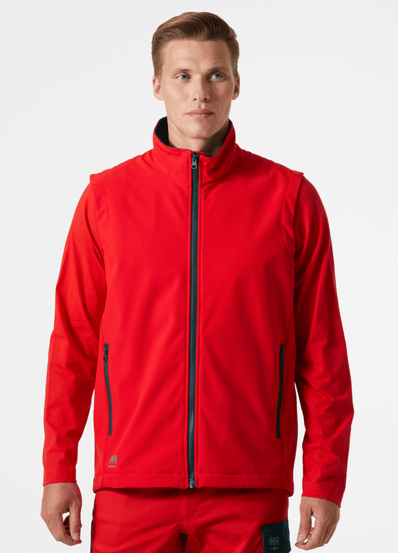 Helly Hansen 74086 Manchester 2.0 Zip in Softshell Vest Gilet - BODYWARMERS