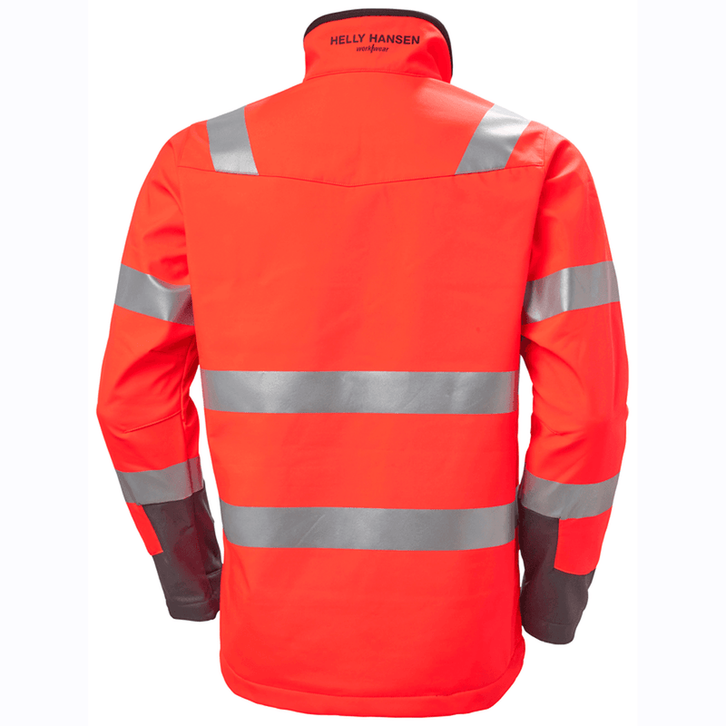 Helly Hansen 74095 Alna 2.0 Hi-Vis Softshell Jacket - HI-VIS JACKETS & COATS