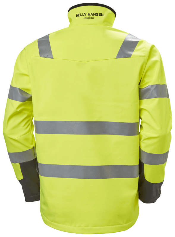 Helly Hansen 74095 Alna 2.0 Hi-Vis Softshell Jacket - HI-VIS JACKETS & COATS