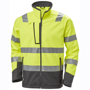 Helly Hansen 74095 Alna 2.0 Hi-Vis Softshell Jacket - HI-VIS JACKETS & COATS