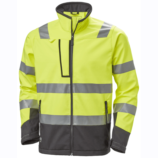 Helly Hansen 74095 Alna 2.0 Hi-Vis Softshell Jacket - HI-VIS JACKETS & COATS