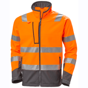 Helly Hansen 74095 Alna 2.0 Hi-Vis Softshell Jacket - HI-VIS JACKETS & COATS
