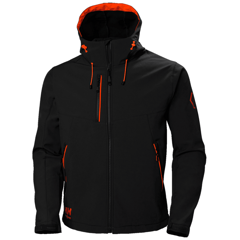 Helly Hansen 74140 Chelsea Evolution Hooded Softshell Jacket - SOFTSHELL JACKETS