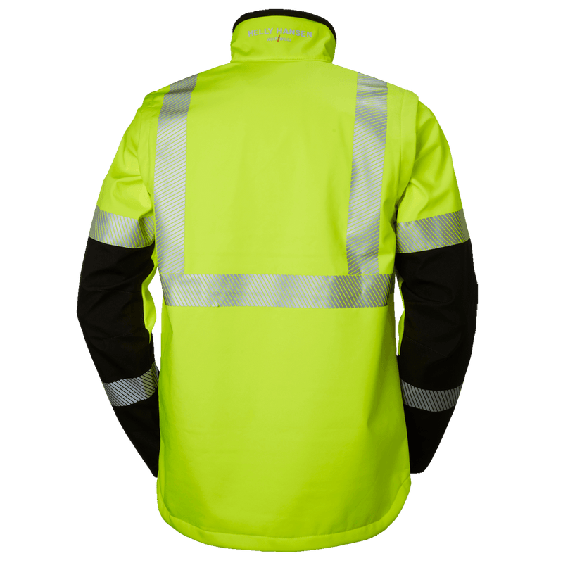 Helly Hansen 74272 ICU Hi-Vis Softshell Jacket - HI-VIS JACKETS & COATS