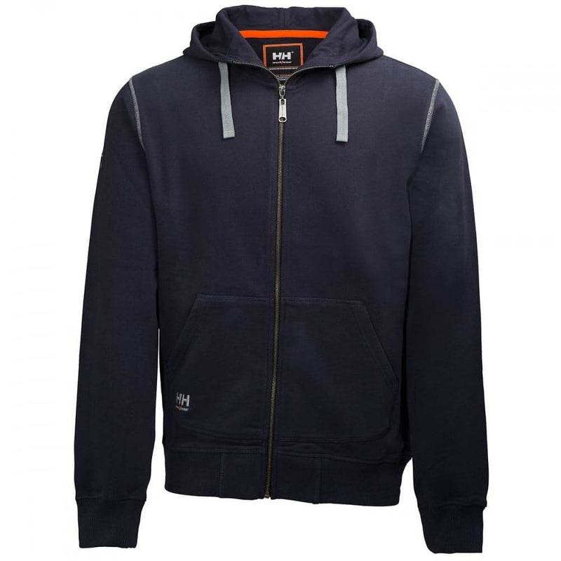 Helly Hansen 79028 Oxford Full Zip Hooded Sweatshirt - HOODIES