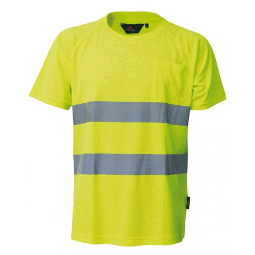 Herock Hi-Vis Short Sleeve Work T-Shirt - HI-VIS T-SHIRTS