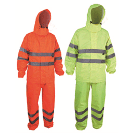 Herock Waterproof Hi-Vis Reflective Rainsuit - WATERPROOF JACKETS & SUITS