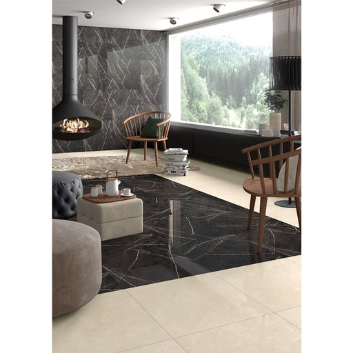 Hope Gloss Negro Marble Effect (6 per Box) - Tiles