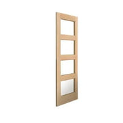 Humber Oak Glazed Internal Door - All Sizes - Doors
