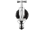 IBC 2” S60X6 Cap with Quick Connect Nickle Plated Bib Tap ½” BSP - Home & Garden > Lawn & Garden