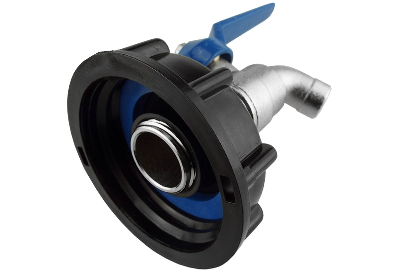 IBC 2” S60X6 Cap with Basic Garden Tap ¾” BSP - Home & Garden > Lawn & Garden