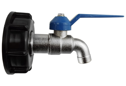 IBC 2” S60X6 Cap with Basic Garden Tap ¾” BSP - Home & Garden > Lawn & Garden
