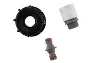 IBC 2” S60X6 Cap with ¾” BSP Threaded Hose Connector and Double Male WL - Hardware > Plumbing > Plumbing Fittings & Supports > Pipe Connectors