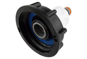 IBC 2” S60X6 Cap with ¾” BSP Threaded Hose Connector and Double Male WL - Hardware > Plumbing > Plumbing Fittings & Supports > Pipe Connectors