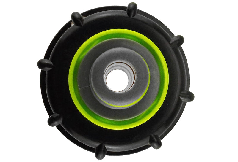 IBC 2” S60X6 Cap with ¾” BSP Threaded Hose Connector and Double Male Lime - Hardware > Plumbing > Plumbing Fittings & Supports > Pipe Connectors