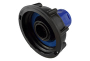 IBC 2” S60X6 Cap with ¾” BSP Threaded Hose Connector Blue - Hardware > Plumbing > Plumbing Fittings & Supports > Pipe Connectors