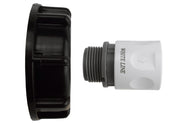IBC 2” S60X6 Cap with ¾” BSP Threaded Hose Connector WL - Hardware > Plumbing > Plumbing Fittings & Supports > Pipe Connectors