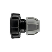 IBC 2” S60X6 Cap with 20mm MDPE Straight - Home & Garden > Lawn & Garden