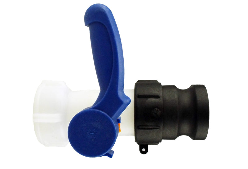 IBC 2” S60X6 Valve with IBC S60X6 - 2” Camlock Fitting - Hardware > Plumbing > Plumbing Fittings & Supports > Pipe Connectors