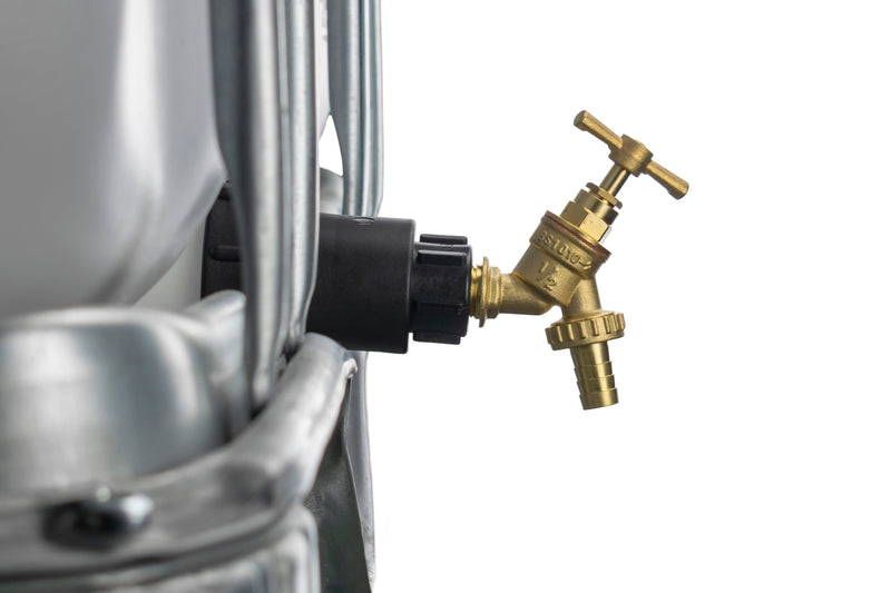 IBC 2” S60X6 - 1/2" BSPF Extender Adaptor with Brass Bib Tap ½” Barb - Hardware > Plumbing > Plumbing Fittings & Supports > Pipe Connectors