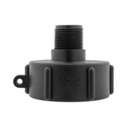 IBC 2” S60X6 Cap with BSPF Thread-Quick Connect Male Valve and Hose Connector 4mm Barb - Hardware > Plumbing > Plumbing Fittings & Supports > Pipe Connectors