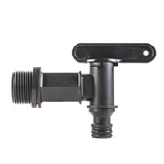 3/4" BSPM PP Snap On Male Tap with Washers and Nut - Home & Garden > Lawn & Garden Garden watering