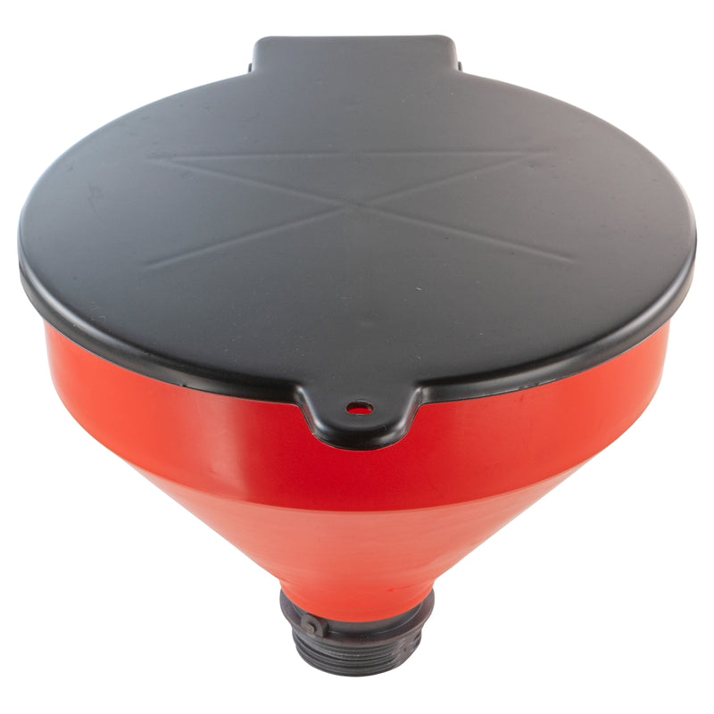 10" Funnel Tank With Lid and Screen Mesh Filter - Home & Garden > Kitchen & Dining > Kitchen Tools & Utensils > Funnels Tech Hose & Fittings
