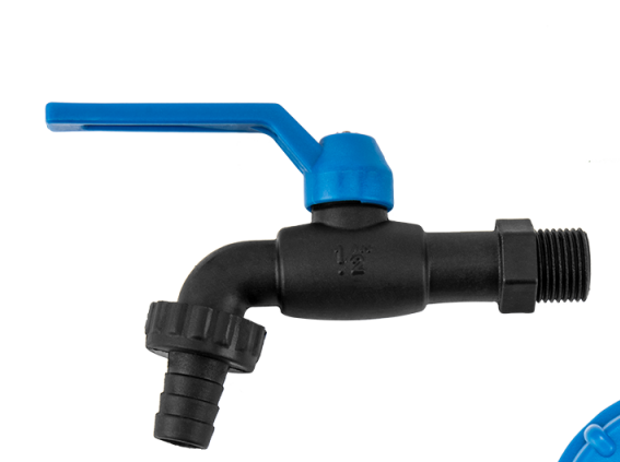 1/2" BSPM Nylon 1/2" Barb Garden Tap - Home & Garden > Lawn & Garden Garden watering