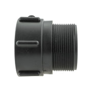 IBC 2” S60X6 Cap with 2” BSP Elbow and 50mm Barb Straight - Home & Garden > Lawn & Garden