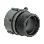 IBC 2” S60X6 Cap with 2” BSP Elbow and 50mm Barb Straight - Home & Garden > Lawn & Garden