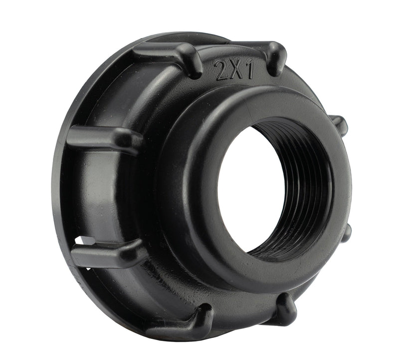 End Cap for IBC Tank with Built-in 1" BSPF Thread - Home & Garden > Lawn & Garden Tech Hose & Fittings