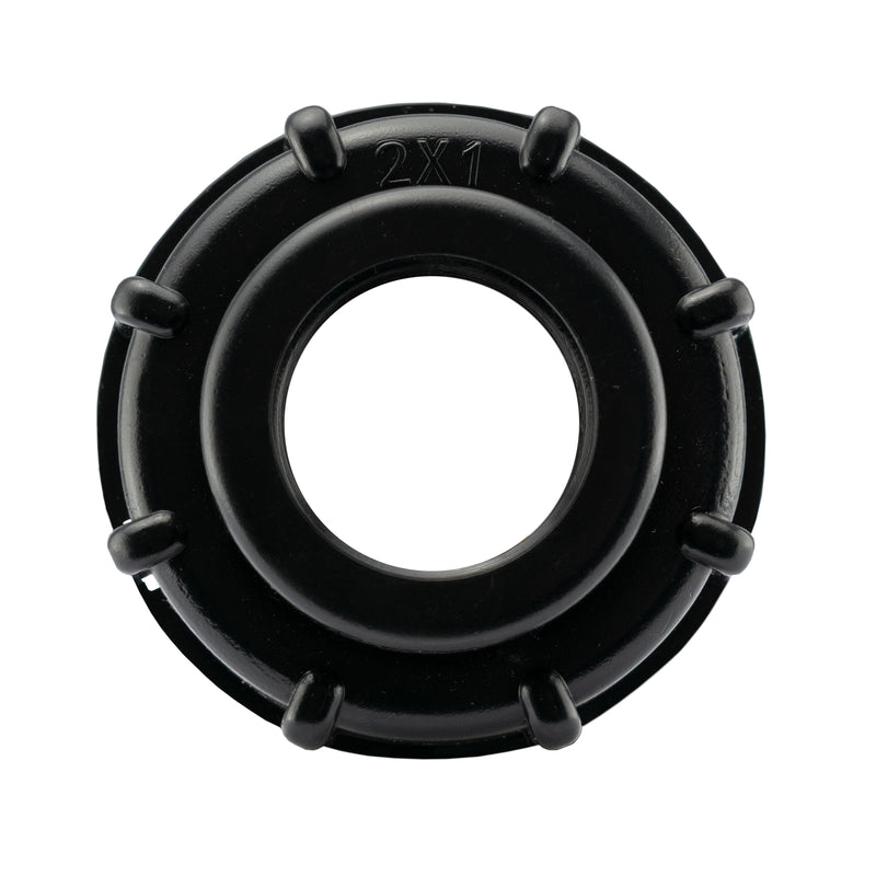 IBC 2” S60X6 Cap with 32mm MDPE Elbow - Home & Garden > Lawn & Garden