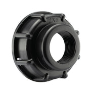 IBC 2” S60X6 Cap with Brass Compression Straight 1” BSP – 28mm - Home & Garden > Lawn & Garden