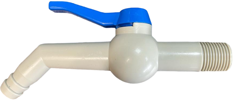 PP TAP 45 DEGREE WITH 1/2"BSPM INLET 170mm - Home & Garden > Lawn & Garden Garden watering