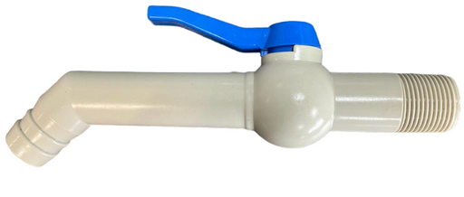 PP TAP 45 DEGREE WITH 3/4"BSPM INLET 190mm - Home & Garden > Lawn & Garden Garden watering