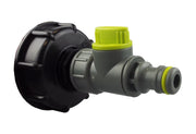 IBC 2” S60X6 Cap with ¾” BSP – Click Lock Valve Lime - Home & Garden > Lawn & Garden