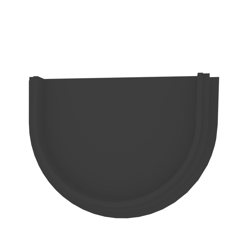 IBRAN-T Blanking/Stop End Cap - Drain Channel