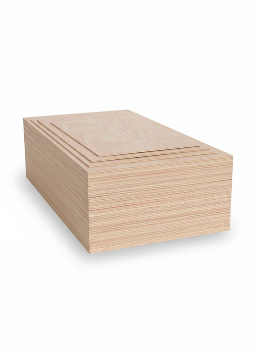 Hardwood Faced Poplar Core Plywood 2440 x 1220 x 5.5mm - £15 Per Sheet Inc Vat - Hardware > Building Materials > Lumber & Sheet Stock Hardwood Faced Poplar Core Plywood