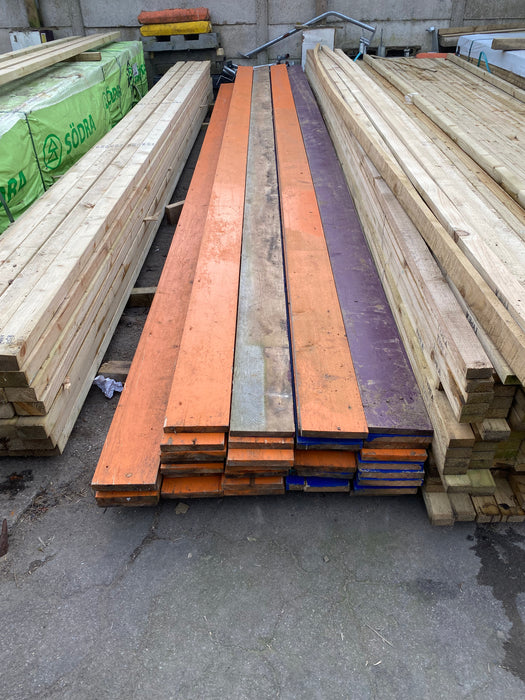 Reclaimed Used 6x1 Timber Lengths For Sale, Ideal As Pine Floorboards, Cladding, Feature Walls, Beach Huts etc - 3.6m Lengths - £4 each