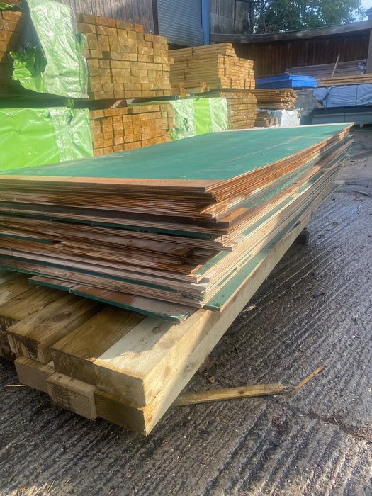 Reclaimed 15mm Plywood Full 8x4 Sheets - £17 Each