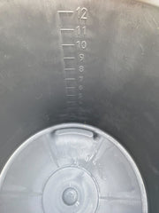 Black PP Bucket 12L - Home & Garden > Lawn & Garden > Gardening > Gardening Tools OTHER